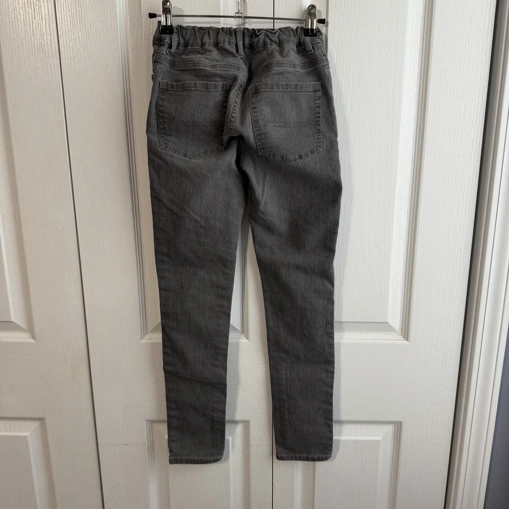 Place Gray Super Skinny Stretch Adjustable Jeans Boys Size 12 Casual School Play